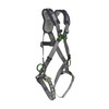 MSA V-FIT Harness w/Back & Side D-Rings - Tongue Buckle Leg Straps - Shoulder Padding - Extra Small - 10194908