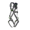 MSA V-FIT Harness w/Back & Side D-Rings - Tongue Buckle Leg Straps - Shoulder Padding - Extra Small - 10194908
