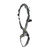 MSA V-FIT Harness w/Back & Side D-Rings - Tongue Buckle Leg Straps - Shoulder Padding - Extra Small - 10194908