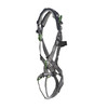 MSA V-FIT Harness w/Back & Side D-Rings - Tongue Buckle Leg Straps - Shoulder Padding - Super Extra Large - 10194931