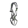 MSA V-FIT Harness w/Back & Side D-Rings - Tongue Buckle Leg Straps - Shoulder Padding - Super Extra Large - 10194931