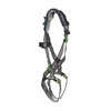 MSA V-FIT Harness w/Back & Side D-Rings - Tongue Buckle Leg Straps - Shoulder Padding - Super Extra Large - 10194931