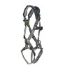 MSA V-FIT Harness w/Back & Side D-Rings - Tongue Buckle Leg Straps - Shoulder Padding - Super Extra Large - 10194931