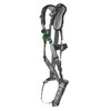 MSA V-FIT Harness w/Back & Shoulder D-Rings - Tongue Buckle Leg Straps - Shoulder Padding - Extra Large - 10194938