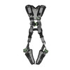 MSA V-FIT Harness w/Back D-Ring - Quick-Connect Leg Straps - Shoulder & Leg Padding - Super Extra Large - 10194947