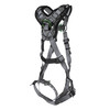 MSA V-FIT Harness w/Back D-Ring - Tongue Buckle Leg Straps - Shoulder & Leg Padding - Extra Small - 10194976
