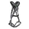 MSA V-FIT Harness w/Back D-Ring - Tongue Buckle Leg Straps - Shoulder & Leg Padding - Extra Large - 10194978