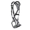 MSA V-FIT Harness w/Back D-Ring - Tongue Buckle Leg Straps - Shoulder & Leg Padding - Super Extra Large - 10194979