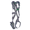 MSA V-FIT Harness w/Back & Shoulder D-Rings - Tongue Buckle Leg Straps - Shoulder & Leg Padding - Extra Small - 10195027