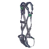 MSA V-FIT Harness w/Back & Shoulder D-Rings - Tongue Buckle Leg Straps - Shoulder & Leg Padding - Extra Small - 10195027