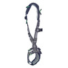 MSA V-FIT Harness w/Back & Shoulder D-Rings - Tongue Buckle Leg Straps - Shoulder & Leg Padding - Extra Small - 10195027