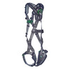 MSA V-FIT Harness w/Back & Shoulder D-Rings - Tongue Buckle Leg Straps - Shoulder & Leg Padding - Standard - 10195028