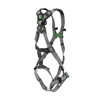 MSA V-FIT Harness w/Back D-Ring - Tongue Buckle Leg Straps - Extra Small - 10195091
