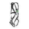 MSA V-FIT Harness w/Back D-Ring - Tongue Buckle Leg Straps - Extra Small - 10195091