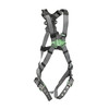 MSA V-FIT Harness w/Back D-Ring - Tongue Buckle Leg Straps - Super Extra Large - 10195094