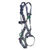 MSA V-FIT Harness w/Back & Side D-Rings - Tongue Buckle Leg Straps - Extra Small - 10195109