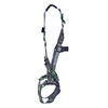 MSA V-FIT Harness w/Back & Side D-Rings - Tongue Buckle Leg Straps - Standard - 10195110