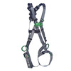 MSA V-FIT Harness w/Back & Side D-Rings - Tongue Buckle Leg Straps - Standard - 10195110