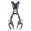 MSA V-FIT Harness w/Back & Side D-Rings - Tongue Buckle Leg Straps - Standard - 10195110