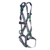 MSA V-FIT Harness w/Back & Side D-Rings - Tongue Buckle Leg Straps - Super Extra Large - 10195112