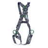 MSA V-FIT Harness w/Back & Side D-Rings - Tongue Buckle Leg Straps - Super Extra Large - 10195112