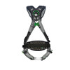 MSA V-FIT Construction Harness w/Back & Side D-Rings - Quick-Connect Leg Straps - Shoulder Padding - Extra Small - 10195133