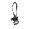 MSA V-FIT Construction Harness w/Back & Side D-Rings - Quick-Connect Leg Straps - Shoulder Padding - Extra Small - 10195133