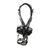 MSA V-FIT Construction Harness w/Back & Side D-Rings - Quick-Connect Leg Straps - Shoulder & Leg Padding - Extra Small - 10195164