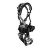 MSA V-FIT Construction Harness w/Back & Side D-Rings - Tongue Buckle Leg Straps - Shoulder & Leg Padding - Extra Small - 10195180