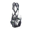 MSA V-FIT Tower Harness w/Back, Front & Side D-Rings - Quick-Connect Leg and Belt Straps - Shoulder & Leg Padding - Standard - 10218048