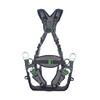 MSA V-FIT Tower Harness w/Back, Front & Side D-Rings - Quick-Connect Leg and Belt Straps - Shoulder & Leg Padding - Standard - 10218048