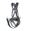 MSA V-FIT Derrick Harness w/Back, Front & Side D-Rings - Tongue Buckle Leg Straps - Shoulder Padding - Standard - 10195205