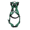 MSA V-FORM Harness w/Back D-Ring - Tongue Buckle Leg Straps - Standard - 10196642