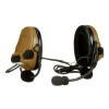 3M PELTOR ComTac V Headset MT20H682BB-47 CY - Neckband - Single Lead - Standard Dynamic Mic - NATO Wiring - Coyote