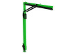 3M-DBI-SALA M200 Modular Jib Adjustable Height Mast Anchor  - 1 User - 19.6-30 ft Height - 15 ft Width