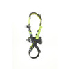 Miller H500 CC7 Construction Comfort Steel 1 pt Harness w/Tongue & Chest Mating Buckles - Size Universal