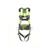 Miller H500 CS1 Steel 1 pt Harness w/Tongue & Chest Mating Buckles w/Side D-rings w/Shoulder Pads - Size 2XL