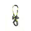 Miller H500 CS1 Steel 1 pt Harness w/Tongue & Chest Mating Buckles w/Side D-rings w/Shoulder Pads - Size 2XL