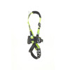 Miller H500 CS1 Steel 1 pt Harness w/Tongue & Chest Mating Buckles w/Side D-rings w/Shoulder Pads - Size S/M