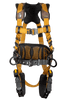 FallTech Advanced ComforTech Gel 3D Construction Belted Harness - Medium - 7081BM