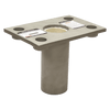 FallTech Flush-mount Stainless Steel Bolt-on Fixed Davit Base - 65020BFS
