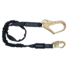 FallTech 6' Heavyweight Energy Absorbing Lanyard Single-leg with Steel Connectors - 82463