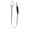 FallTech 6' ViewPack Energy Absorbing Lanyard Single-leg with Steel Connectors - 82563