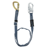 FallTech 4' to 6' Adjustable Length Restraint Lanyard with Steel 5k Carabiner - 82095K