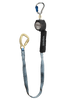 FallTech 9' WrapTech Mini Personal SRL with Steel 5k Carabiner Includes Aluminum Dorsal Connecting Carabiner - 74709SG8