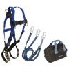 FallTech Harness and Lanyard 3-pc Kit Including Medium Storage Bag (7016 8259Y 5006MP) - KIT1659Y6P