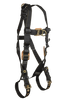 FallTech Arc Flash Nylon 2D Climbing Non-belted Harness - Tongue Buckle Leg - Extra-Small - 8087DFDXS
