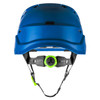 Lift Safety RADIX Type II Industrial Climbing Style Vented Helmet - Blue - HRX-22BC2