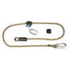 FallTech APEX Pro Adjustable Wood Pole Fall Restrict Device - Secondary Rope Positioning Lanyard - 8180SR