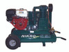 Nikro 9 H.P. Honda 2 Stage 175 PSI Portable Gasoline Compressor w/ Whip Blast System - 860322